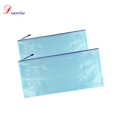 Blue A4 plastic waterproof document holders