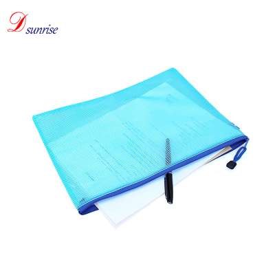 A3 document holders plastic file holder zipper bag