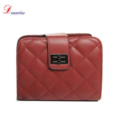 Korea fashion young ladies PU leather handbag