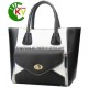 Latest Fashion Contrast PU Ladies Handbag (KCH159-1)