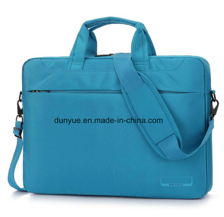 Durable Imported Waterproof Nylon Laptop Messenger Bag, Factory Make Multifunctional Notebook/Laptop Briefcase Bag Fit for 14